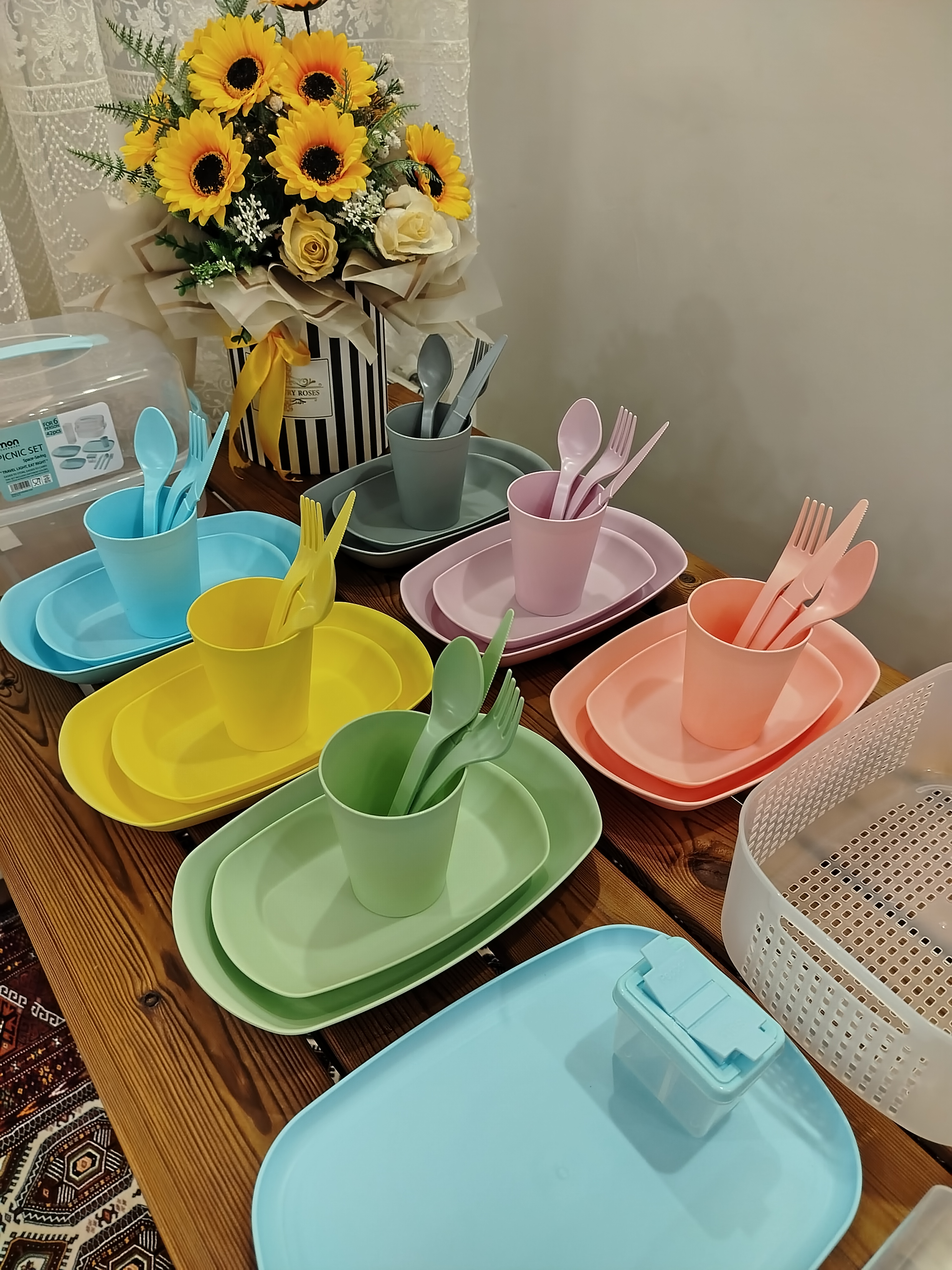 ست پیک نیک ۶ نفره لیمون